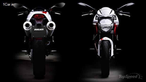 بررسی موتورسیکلت دوکاتی Monster S2R مدل 2015